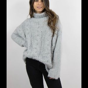 Grey Bandit Fireside Turtleneck Sweater